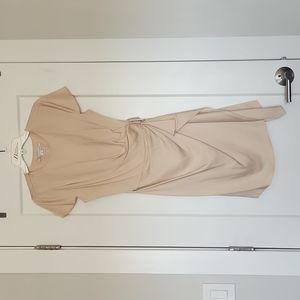 DVF Silk Champagne Dress